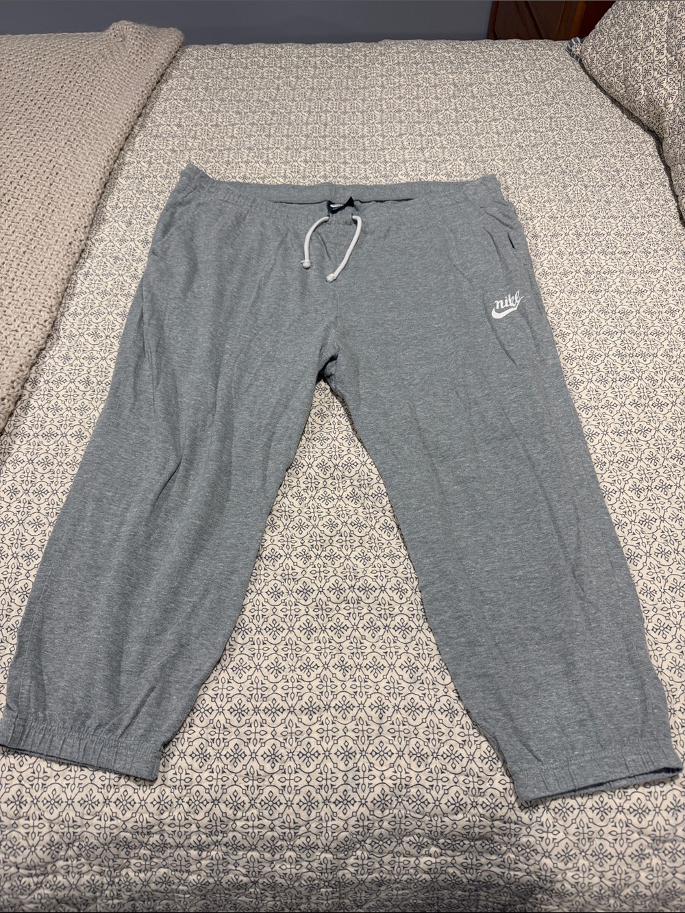 Nike Gray Women's Drawstring Jogger Pants